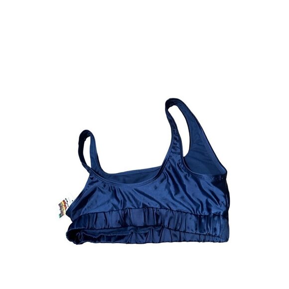 NWT No Boundaries Bikini Top Blue L (11-13) - Picture 2 of 3